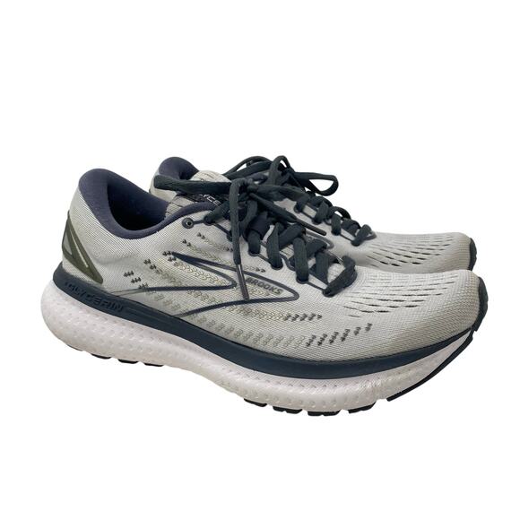 Brooks Gray Glycerin 19 Sneakers Size Women's US 7.5 Medium Width (B) - Picture 1 of 8